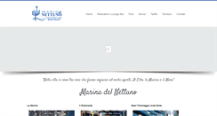 Desktop Screenshot of marinadelnettuno.it